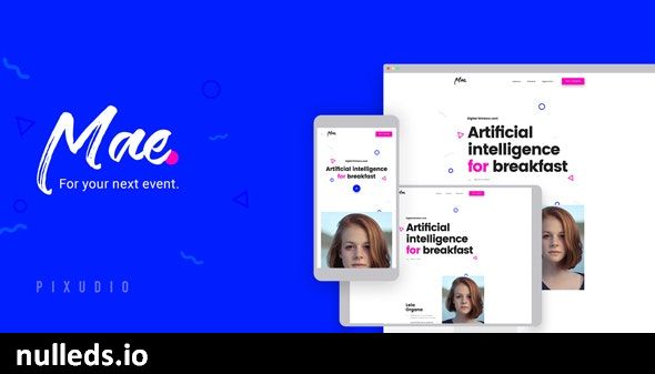 Mae - A Gutenberg & WordPress Theme for Events, Conferences and Seminars