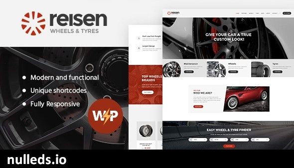 Reisen | Automechanic & Auto Body Repair Car WordPress Theme