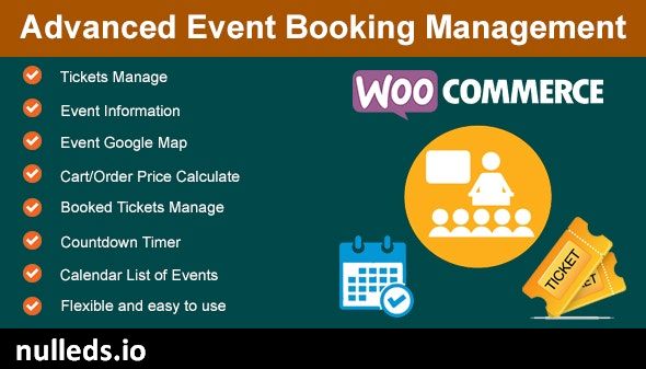 Advanced Event Booking Management for WooCommerce