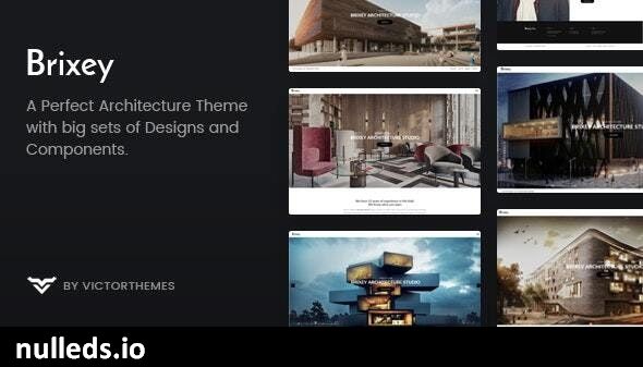 Brixey – Responsive Architecture WordPress Theme