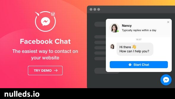 Facebook Chat - Facebook Messenger for WordPress