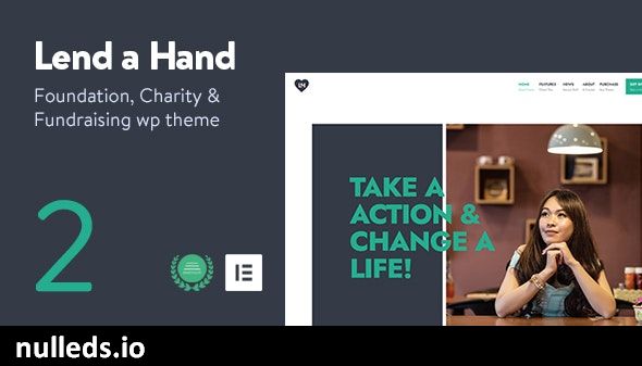 Lend a Hand - Foundation & Charity WordPress Theme