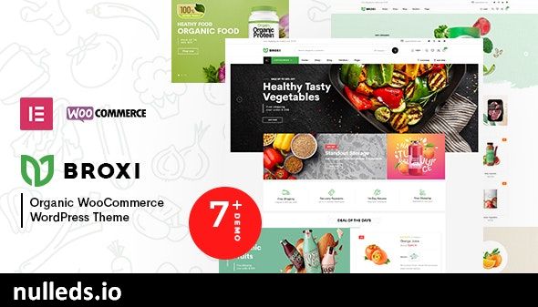 Broxi – Organic & Food WooCommerce WordPress Theme