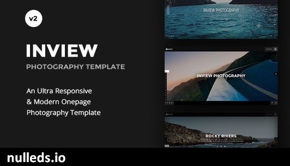 Inview - Fullscreen Photography WordPress Theme