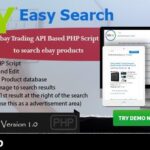 Ebey Easy Search - Ebay Trading API based PHP Script