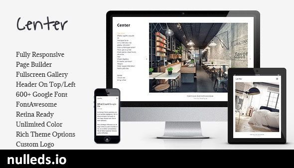 Portfolio Center - Responsive Portfolio Theme