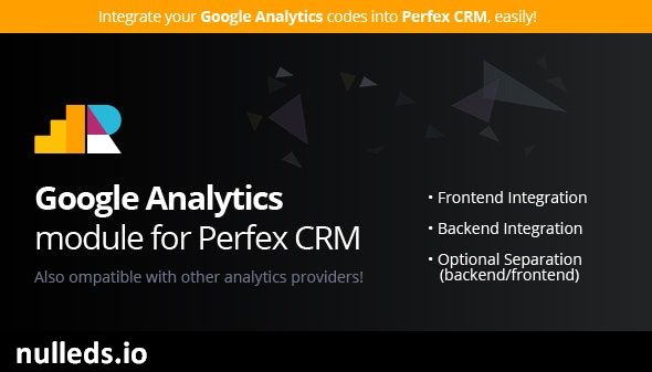 Google Analytics module for Perfex CRM