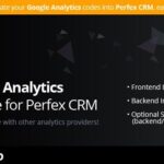 Google Analytics module for Perfex CRM