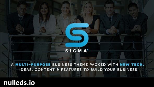 SIGMA | Business Multi-purpose & Latest Technology Responsive WordPress Theme