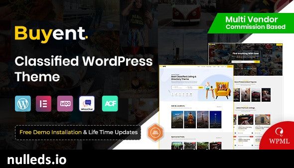 Buyent - Classified WordPress Theme