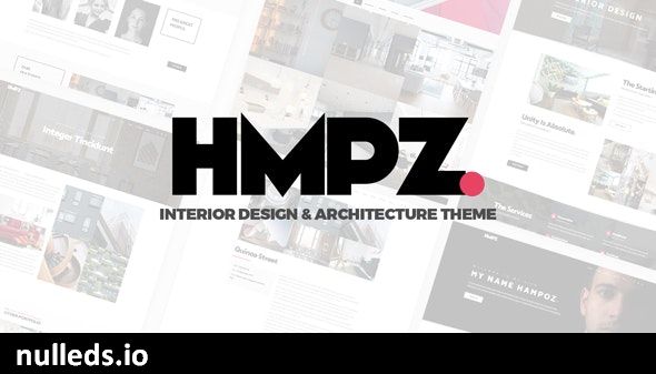 Hampoz - Responsive Interior Design & Architecture Theme