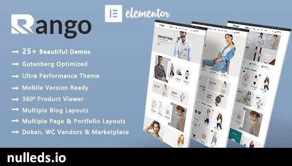 Rango | Elegant Fashion WooCommerce WordPress Theme