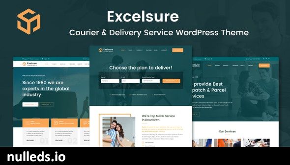 Excelsure - Courier Delivery WordPress Theme