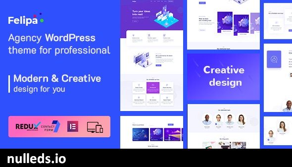 Felipa - Agency WordPress Theme