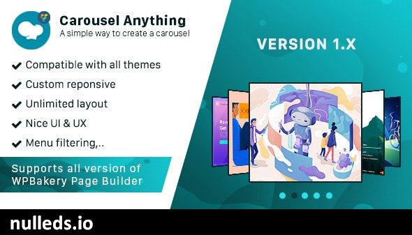 Carousel anything - Addon WPBakery Page Builder (formerly Visual Composer)