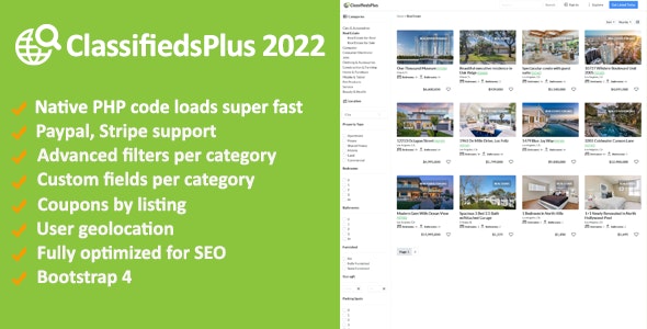 Classified Plus - PHP Classifieds Ads Script