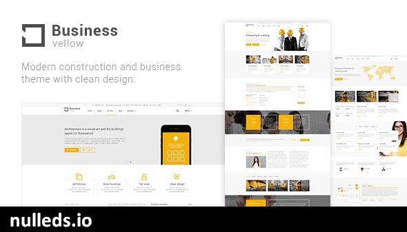 Yellow Business - Construction Theme