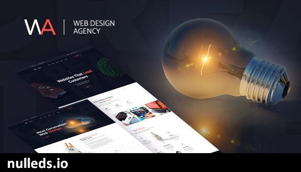 Wagency - Web Design Company WordPress Theme