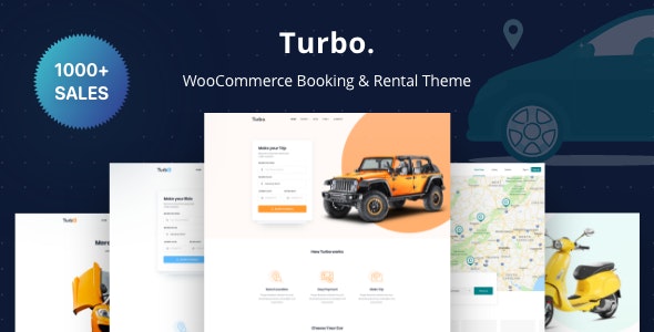 Turbo - WooCommerce Rental & Booking Theme