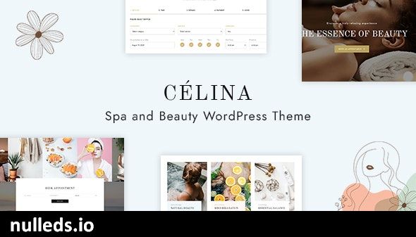 Célina - Spa and Beauty WordPress Theme