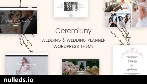 Ceremony - Wedding Planner WordPress Theme