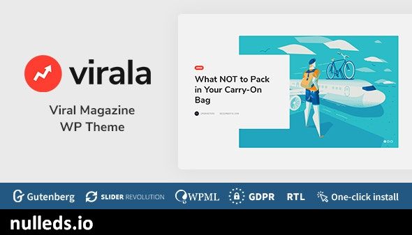 Virala - Viral Magazine WordPress Theme