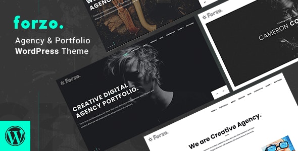 Forzo - Portfolio Agency WordPress Theme