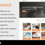 Construct - Building and Construction Website CMS