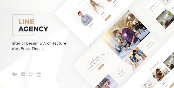 Line Agency | Interior Design & Architecture WordPress Theme