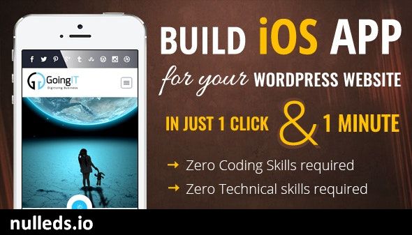 iWappPress builds iOS Mobile App for any WordPress Website