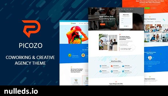 Picozo - Coworking and Office Space WordPress Theme