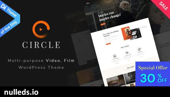 Circle - Filmmakers & Movie Studios WordPress theme