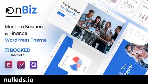 Onbiz - Consulting Business and Finance WordPress