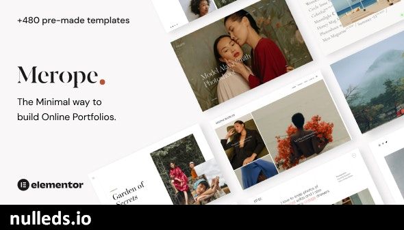 Merope - Photography WordPress Theme