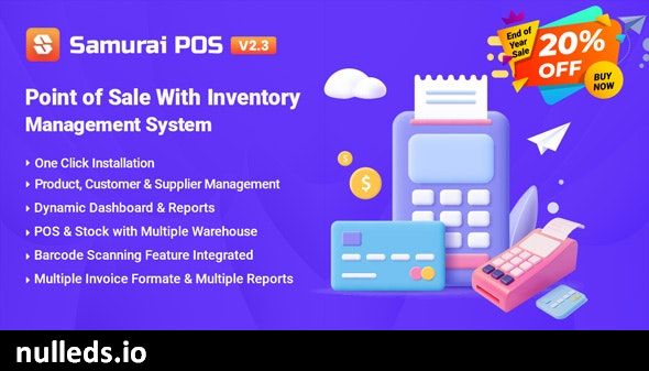 Samurai POS - Point of Sale & Inventory Management System