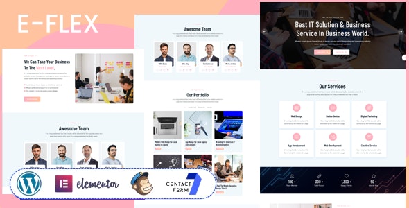 E-Flex - IT Solution WordPress Theme