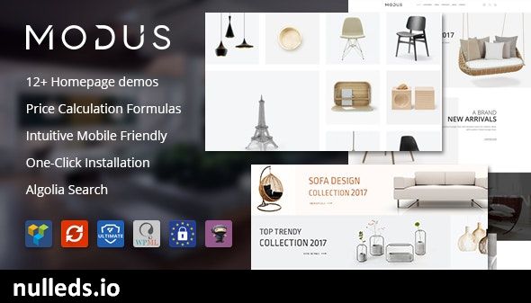 Modus - Modern Furniture WooCommerce Theme