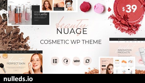 Nuage - Cosmetics & Beauty WordPress Theme