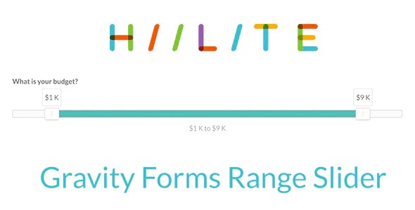 Gravity Forms Range Slider