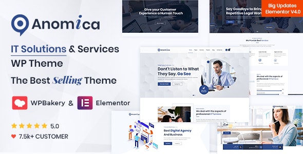 v4.3 Anomica - IT Solutions and Services WordPress Theme