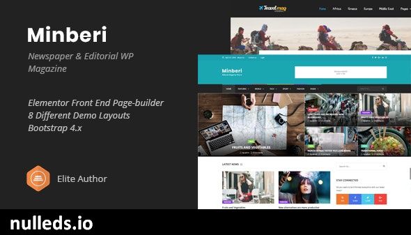 Minberi - Newspaper & Editorial WordPress Theme