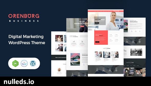 Orenburg - Business Consulting WordPress Theme