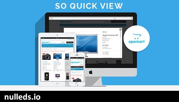 So Quickview - Responsive OpenCart 3.0.x & OpenCart 2.x Module