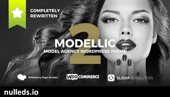 Modellic - WooCommerce & Booking Model Agency WordPress Theme