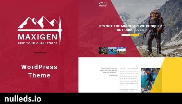 Maxigen - Hiking & Outdoor WordPress Theme