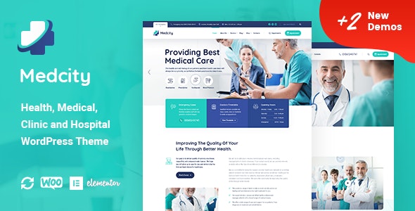 Medcity - Health & Medical WordPress Theme