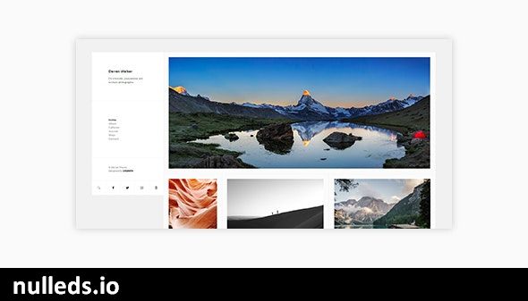 Darren - Photography & WooCommerce Compatible WordPress Theme