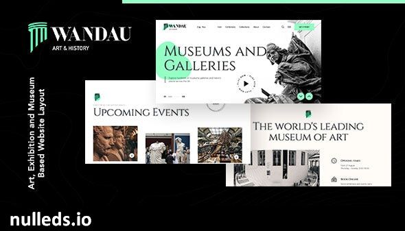 Wandau | Art & History Museum WordPress Theme