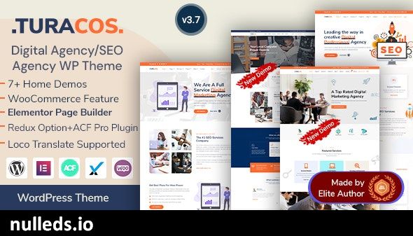 Turacos - SEO & IT Agency WordPress Theme