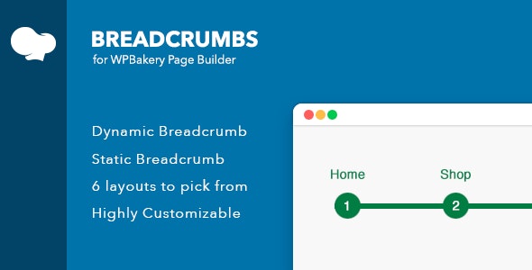 Breadcrumbs for WPBakery Page Builder (Visual Composer)